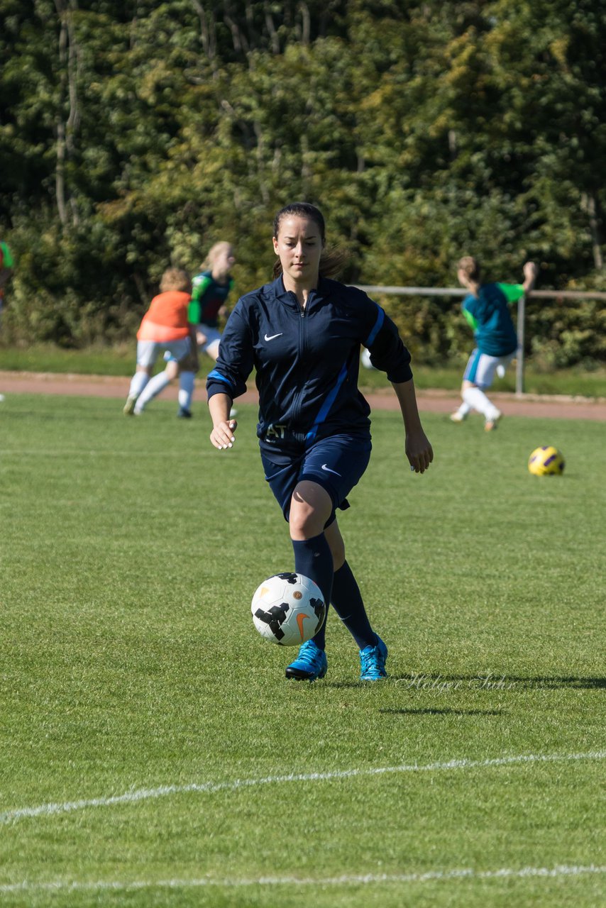 Bild 80 - B-Juniorinnen Krummesser SV - SV Henstedt Ulzburg : Ergebnis: 0:3